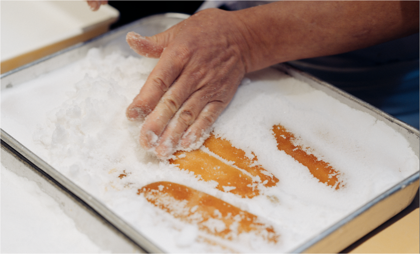 自家製からすみ