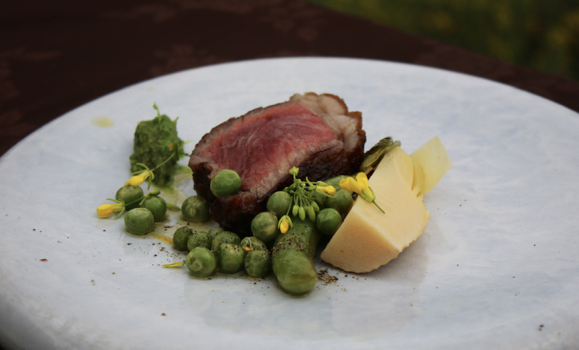 プレミアムコースの一皿