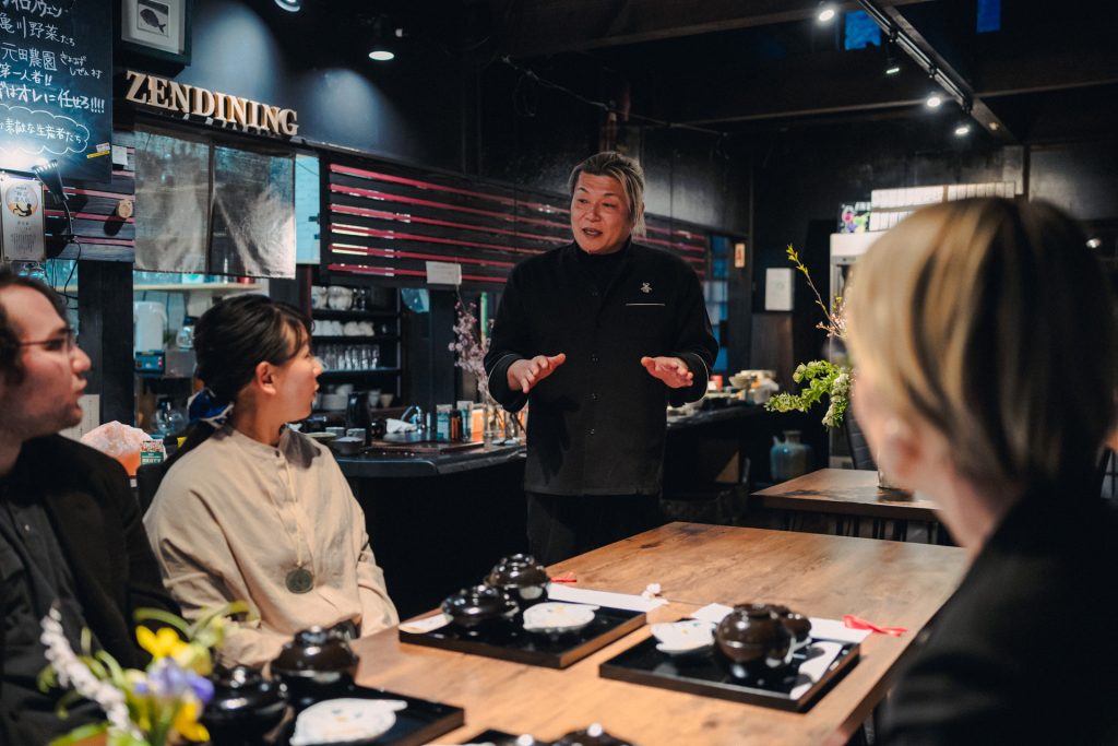 熊本茶懐石の雰囲気