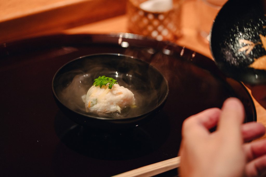 懐石と寿司の饗宴