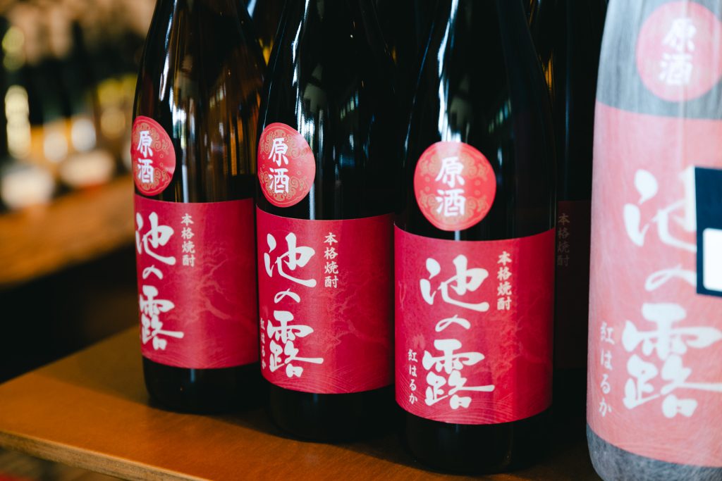 手作りの焼酎造り