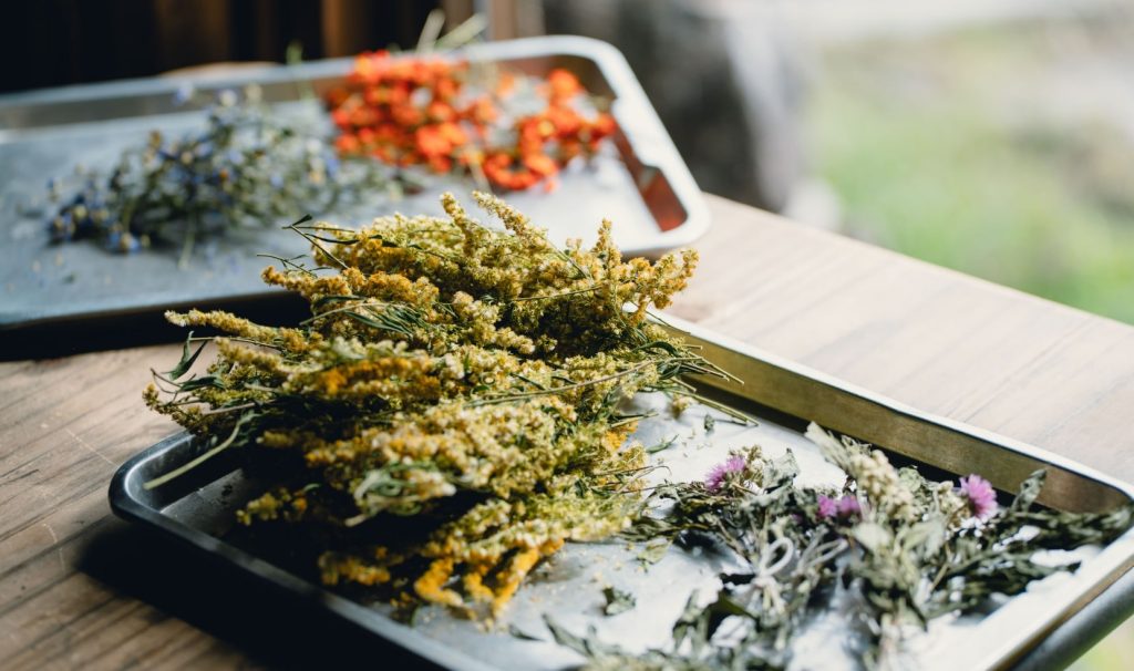 ボタニカルティーの材料