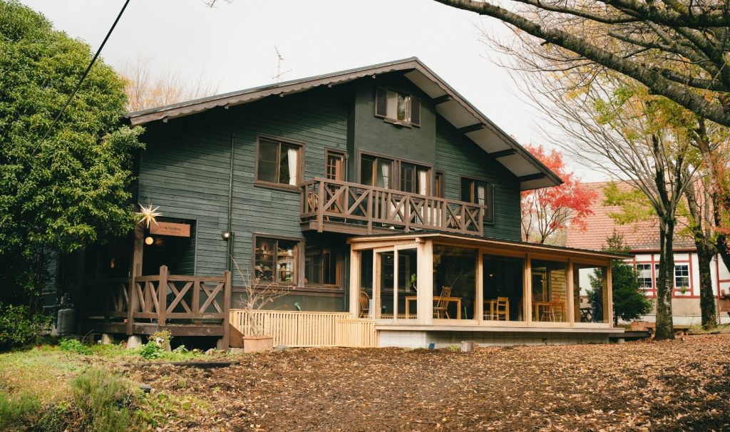 山小屋Holahooの外観