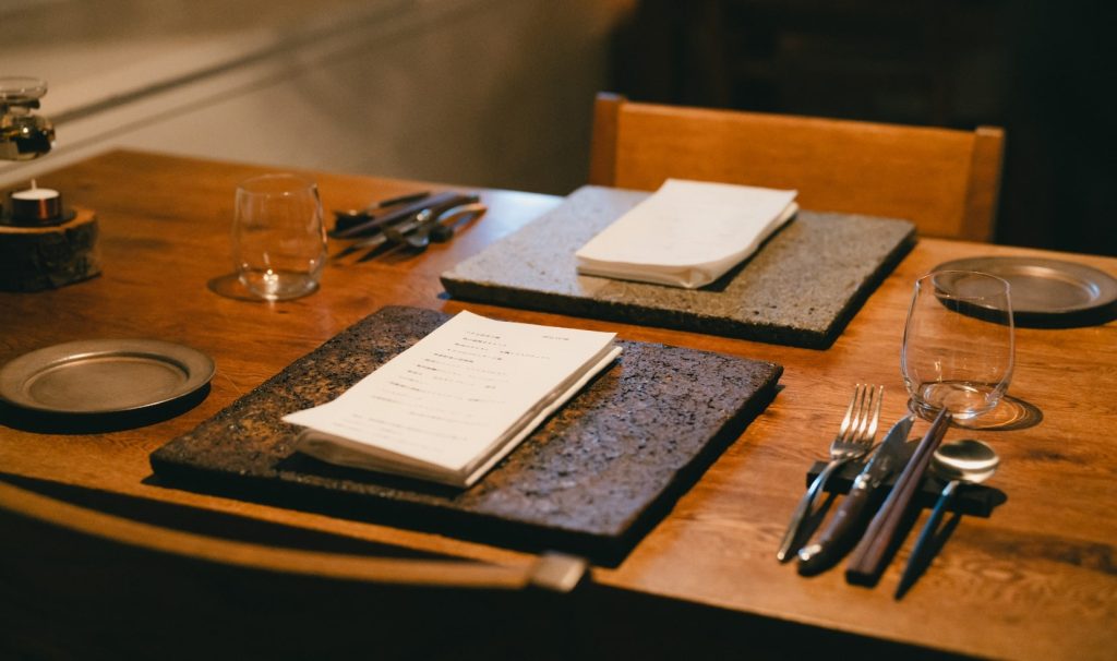 ボルケーノプレートにメニュー