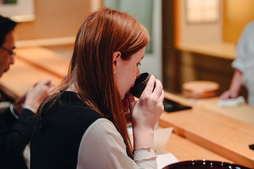 前菜の盛り付け