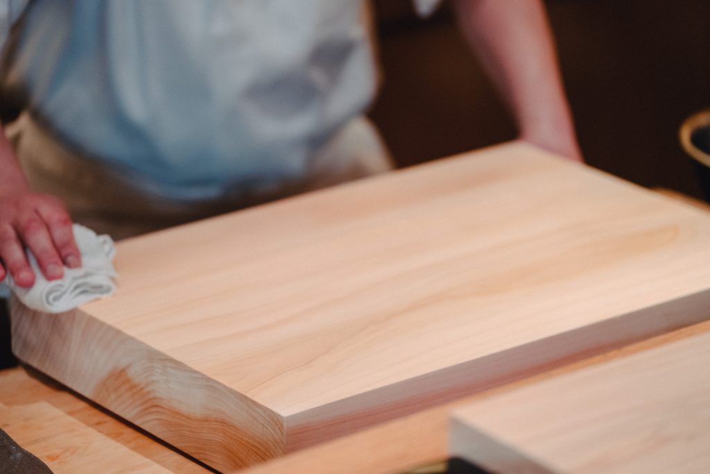 厚さ8センチのまな板