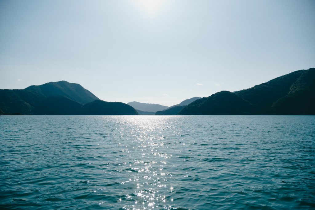 東シナ海と羊角湾