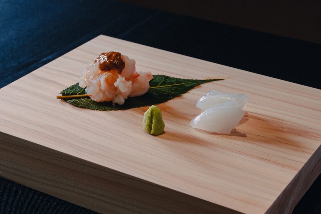 造里の盛り付け