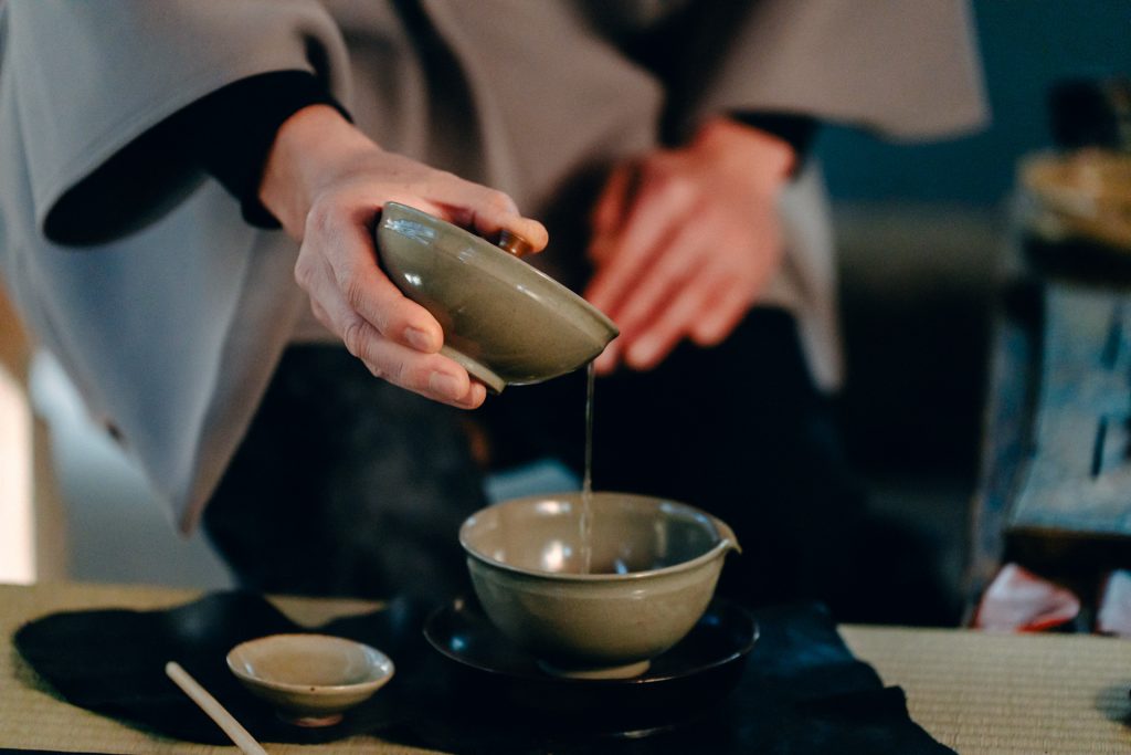 岳間茶のお茶体験