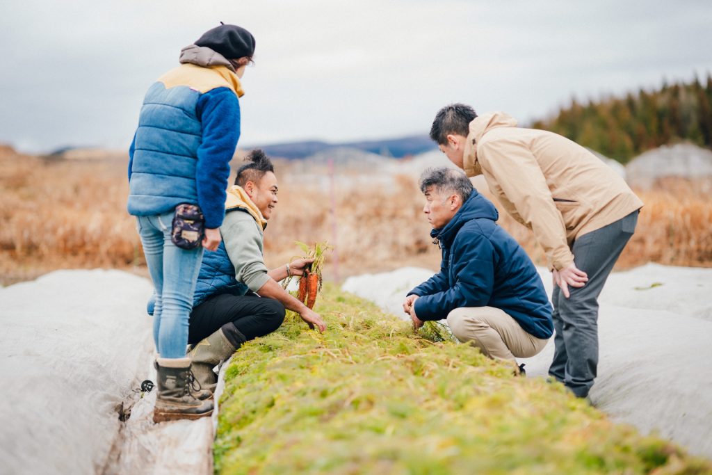 山都ファームでの農業体験