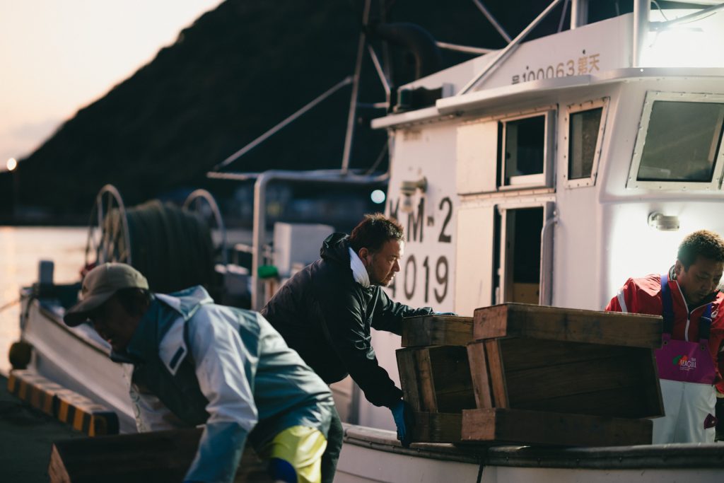 集落の祝い料理