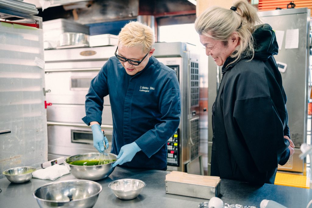 抹茶のテリーヌ