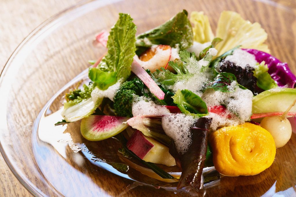 畑のサラダ・完成