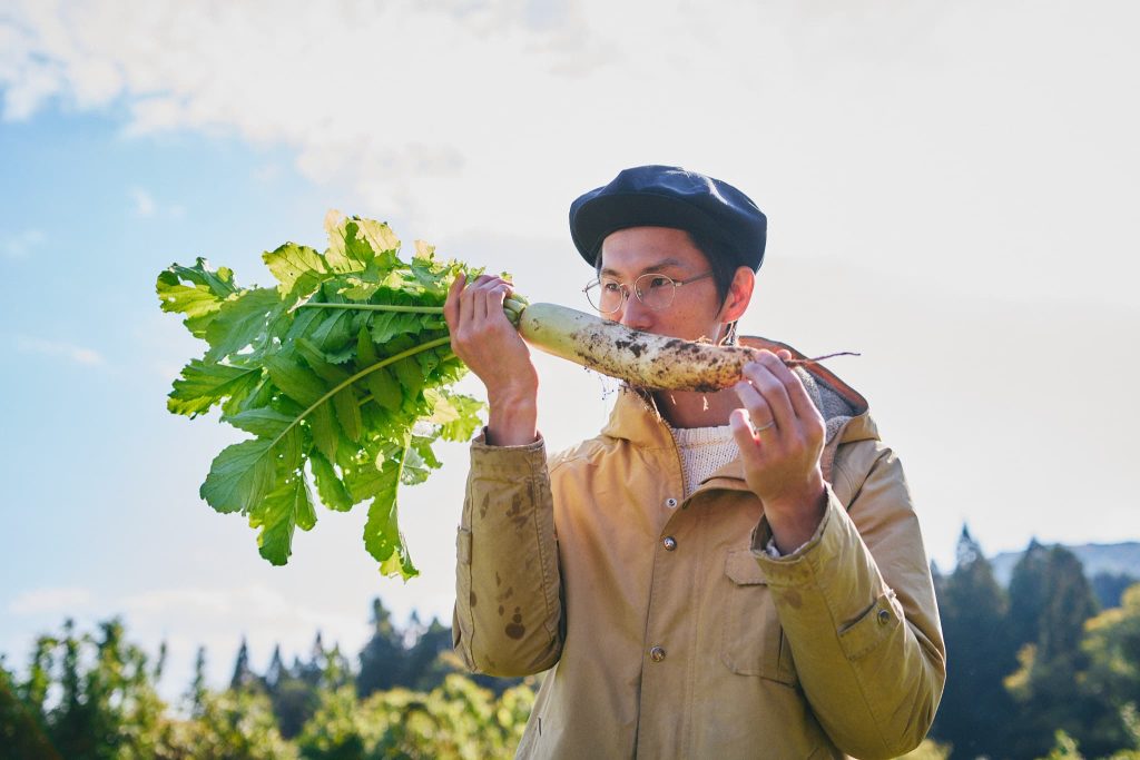様々な在来種の大根