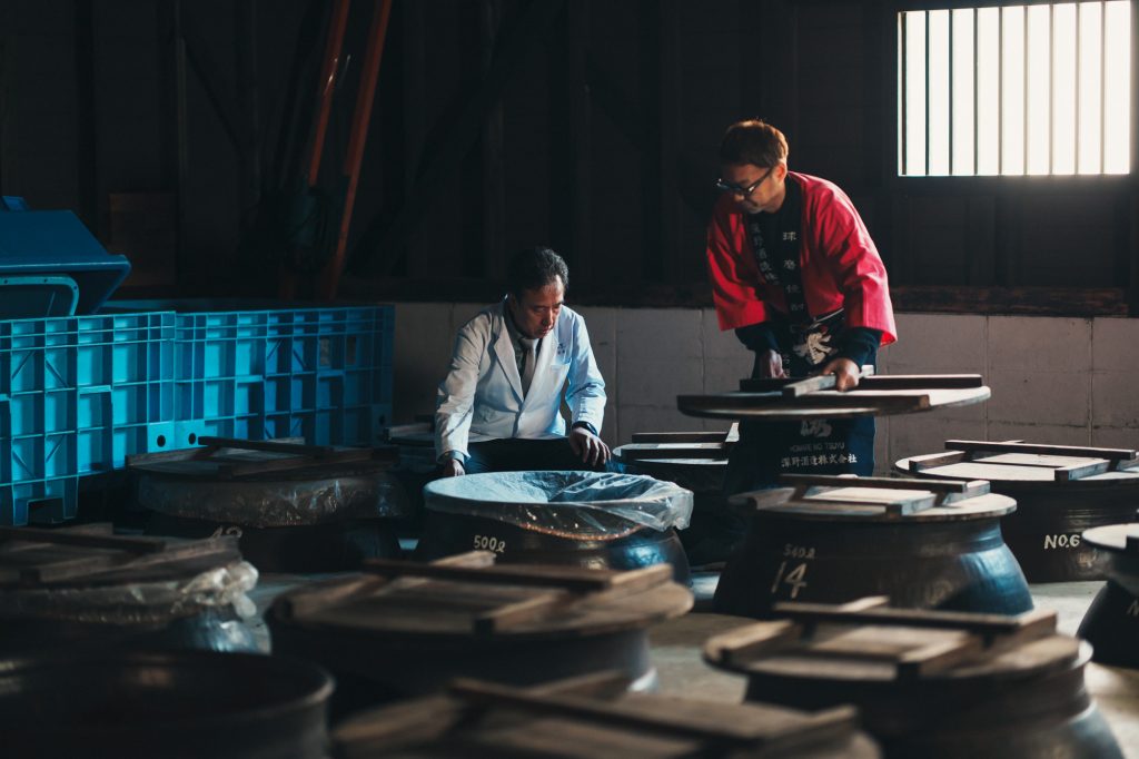 樽仕込みの焼酎