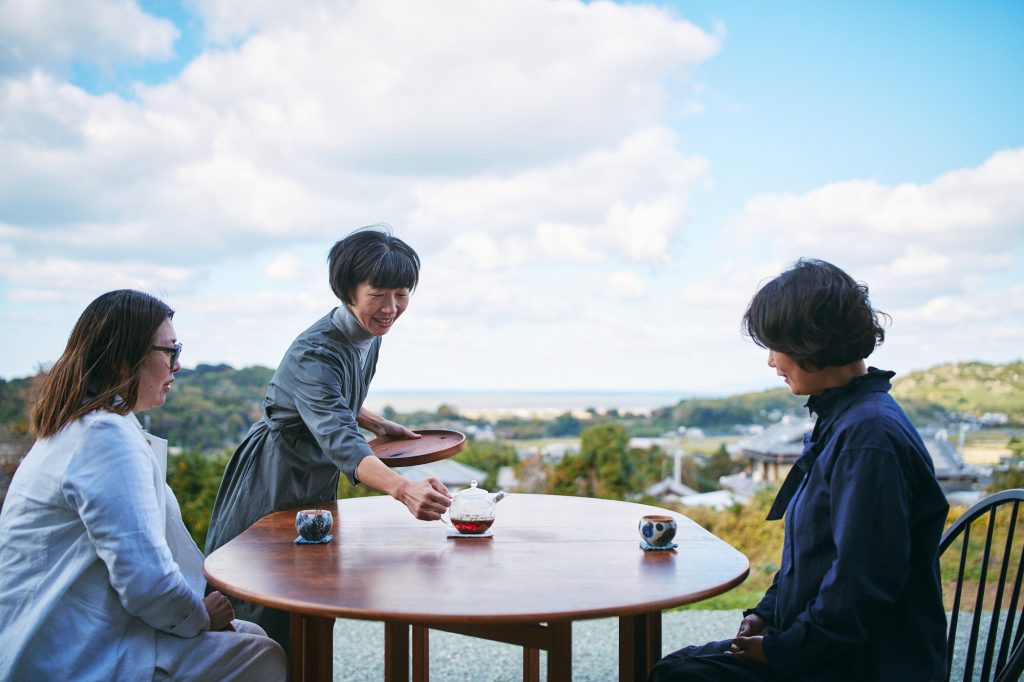 テラスからの眺め