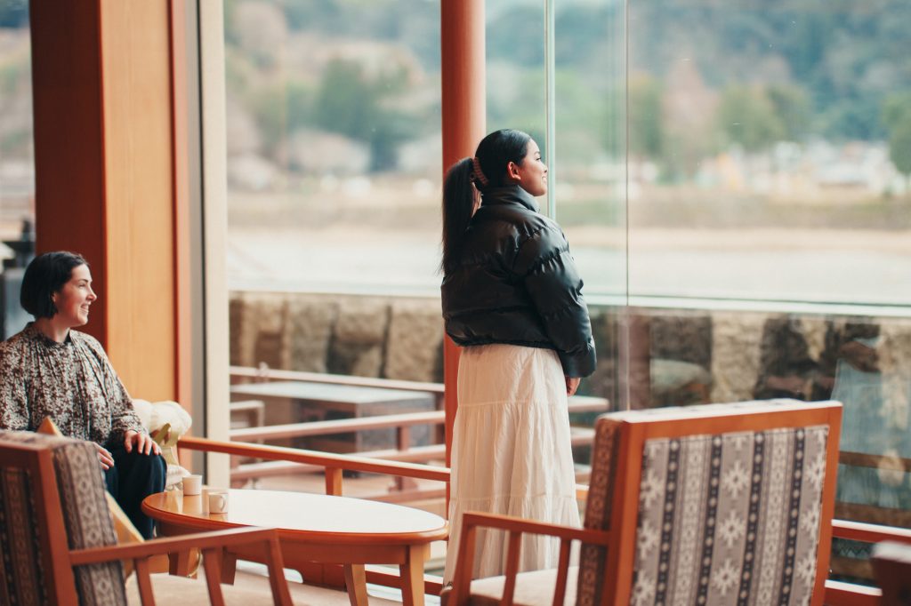 あゆの里の外観