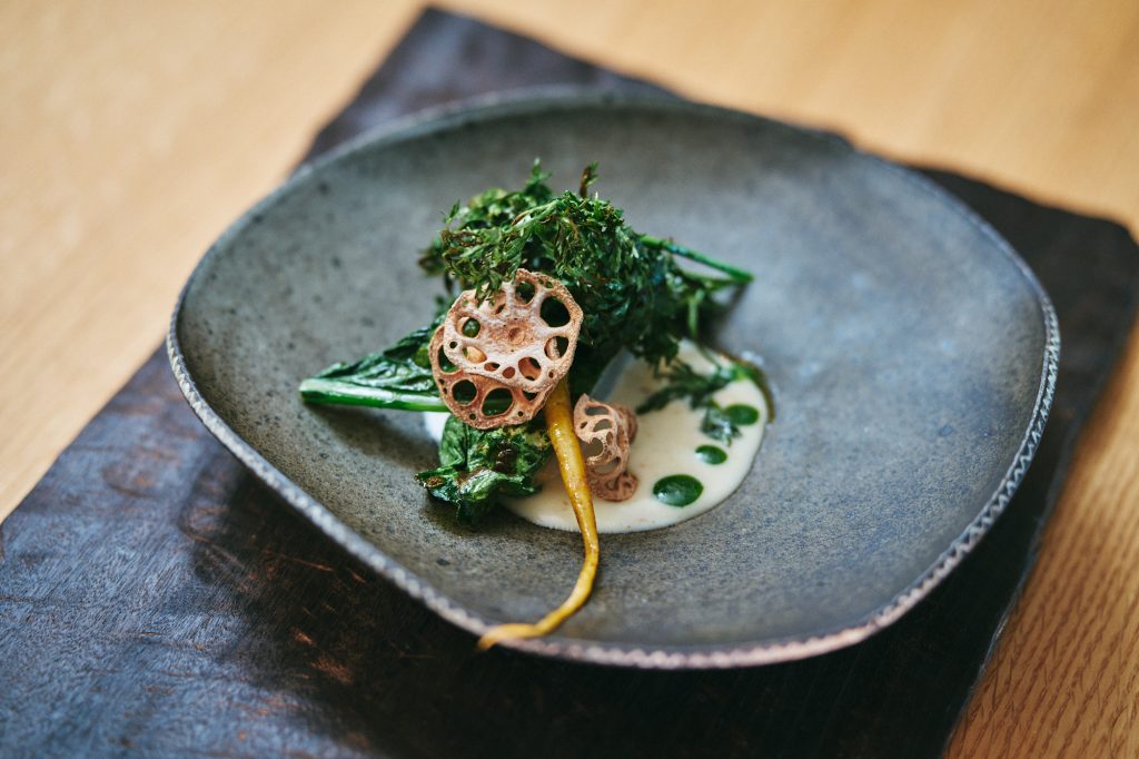 炭火焼きのスペース