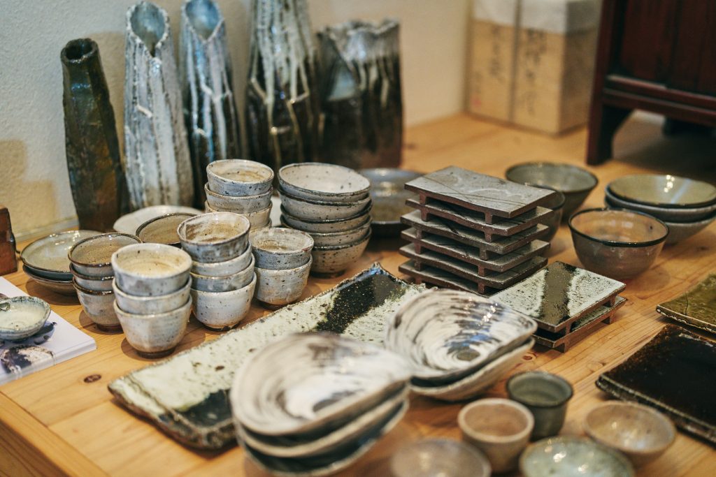 梅田工房の作品群